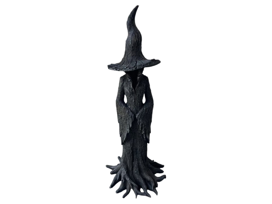 Estilo Escuro Halloween Bruxa Estátua Resina De Mesa
