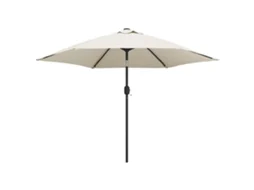Guarda sol VIDAXL White (3m)