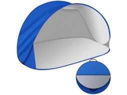 Tenda de praia dobrável com proteção UV30+, 150x100x80 cm