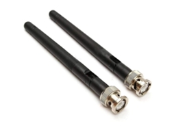 2 Antenas Uhf Com Conector Bnc Para Receptores Sennheiser Das Séries Ew100, Ew300, Ew500, G3 E Evolution G3. Aquaforge