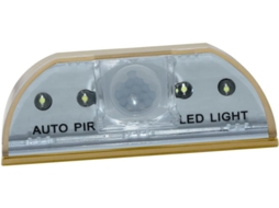 Luz De Fechadura Led Com Sensor De Movimento Pir, Iluminação Interna Automática, Porta Alimentada Por Bateria.
