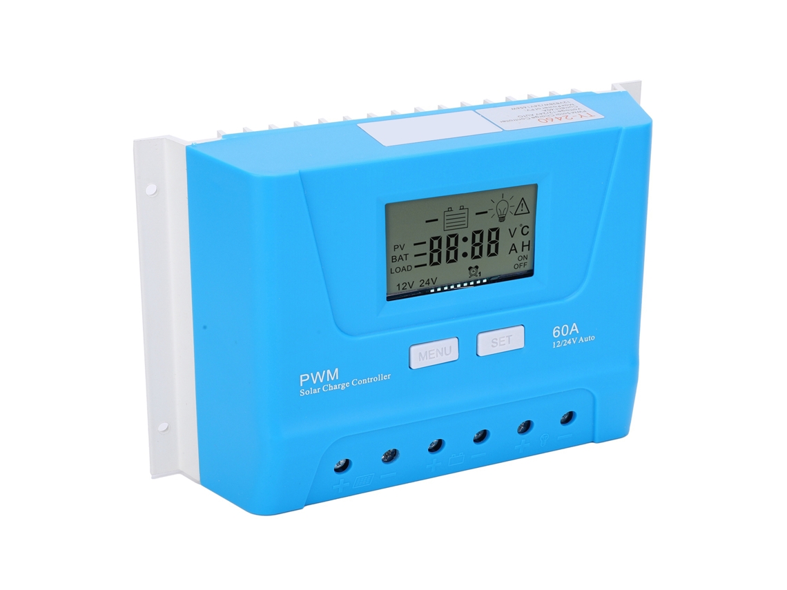 Controlador De Carga Solar Laxiscreed Pwm Para Voltagens Médias E Baixas, Alta Eficiência E Proteção Avançada