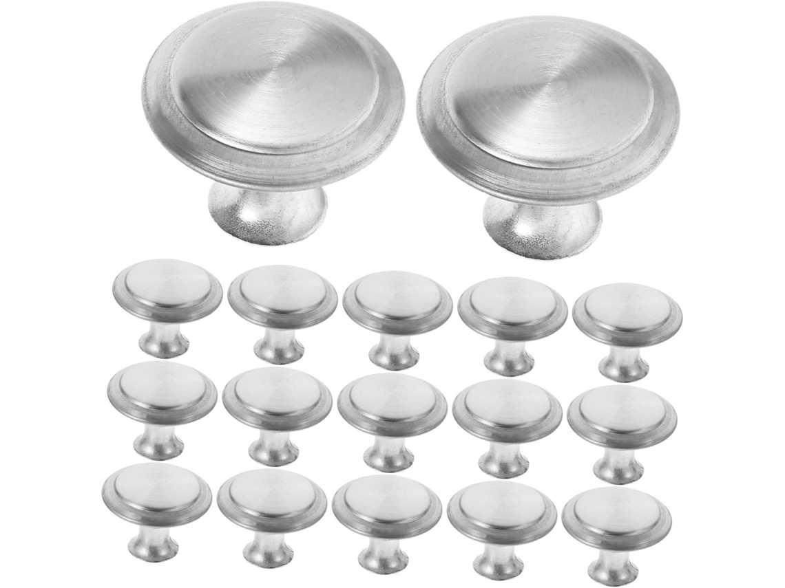 Conjunto De 30 Puxadores Para Móveis Com Acabamento Escovado, Ideais Para Armários, Cômodas E Outros Móveis Modernos