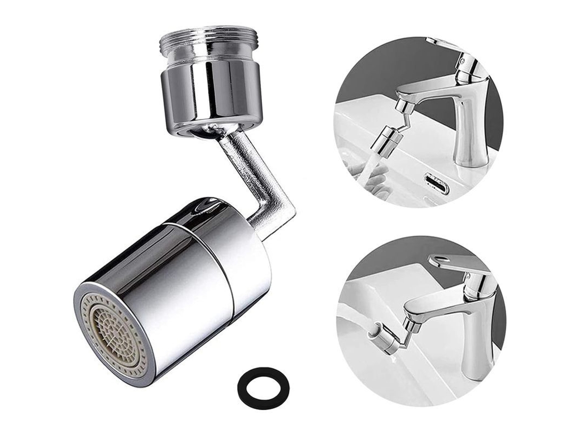 Aerador De Grifo 720 Grados, Filtro Rotatorio Ajustable, Ahorrador De Água, Extensão De Regador Para Cozinha E Banheiro