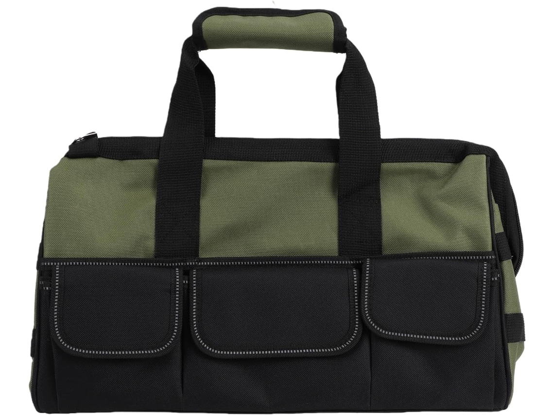 Bolsa Para Ferramentas Fafeicy, Bolsa De Armazenamento Portátil Resistente 16 Polegadas Com 25 Bolsos