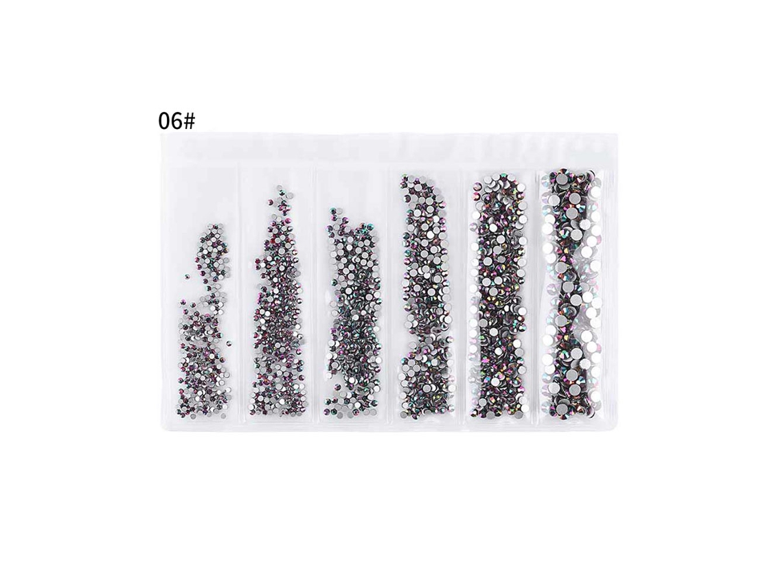 Ferramenta De Manicure Diy Para Arte De Unhas Com Pedras Strass E Pérolas Mini De Base Plana Decoração (6)