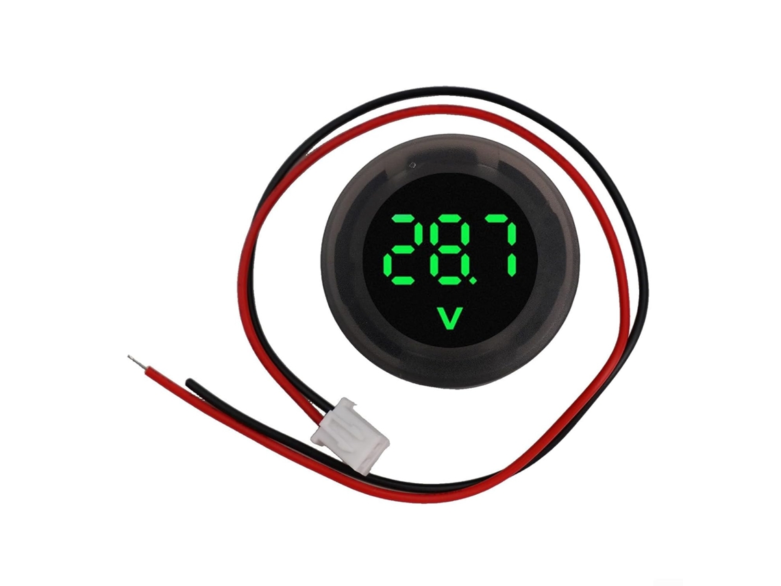 Mini Voltímetro Dc-v Com Display Led Compacto Para Mini (não Resistente À