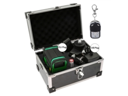 Laxiscreed Láser Horizontal Verde Com Controle Remoto Para Calibração E Indicação Multiplano