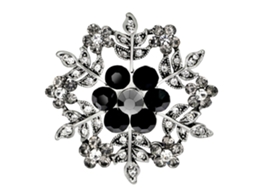 Broche Feminino Acessório Decorativo Com Strass