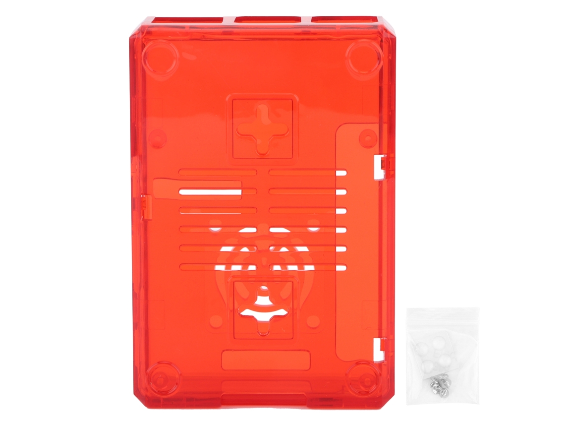 Capa de Proteção Shell Case Abs com Parafusos para Raspberry Pi 3b 3b+ S/MARCA