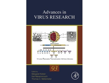 Livro Advances in Virus Research de Karl Maramorosch (Inglês - Capa Dura)