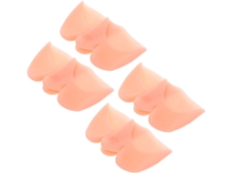 Pares De Protetores Dedos Para Balé, Almofadas De Silicone Sebs Para Amortecimento E Redução Impacto Na Parte Frontal Do