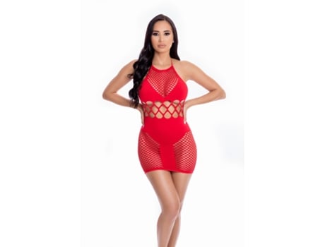 Vestido de Menina PINK LIPSTICK LINGERIE Gone Bad Vermelho (Tamanho Único)