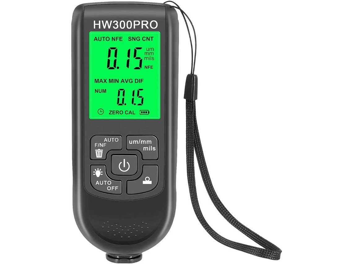 Medidor De Espessura Tinta Com Sonda Fe/nfe, Medidor De Espessura Revestimento