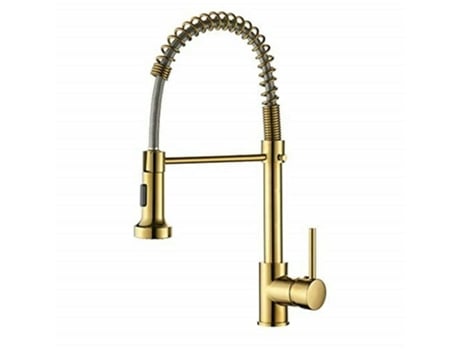 Torneira De Cozinha Dourada, Rotação 360° Relavaev