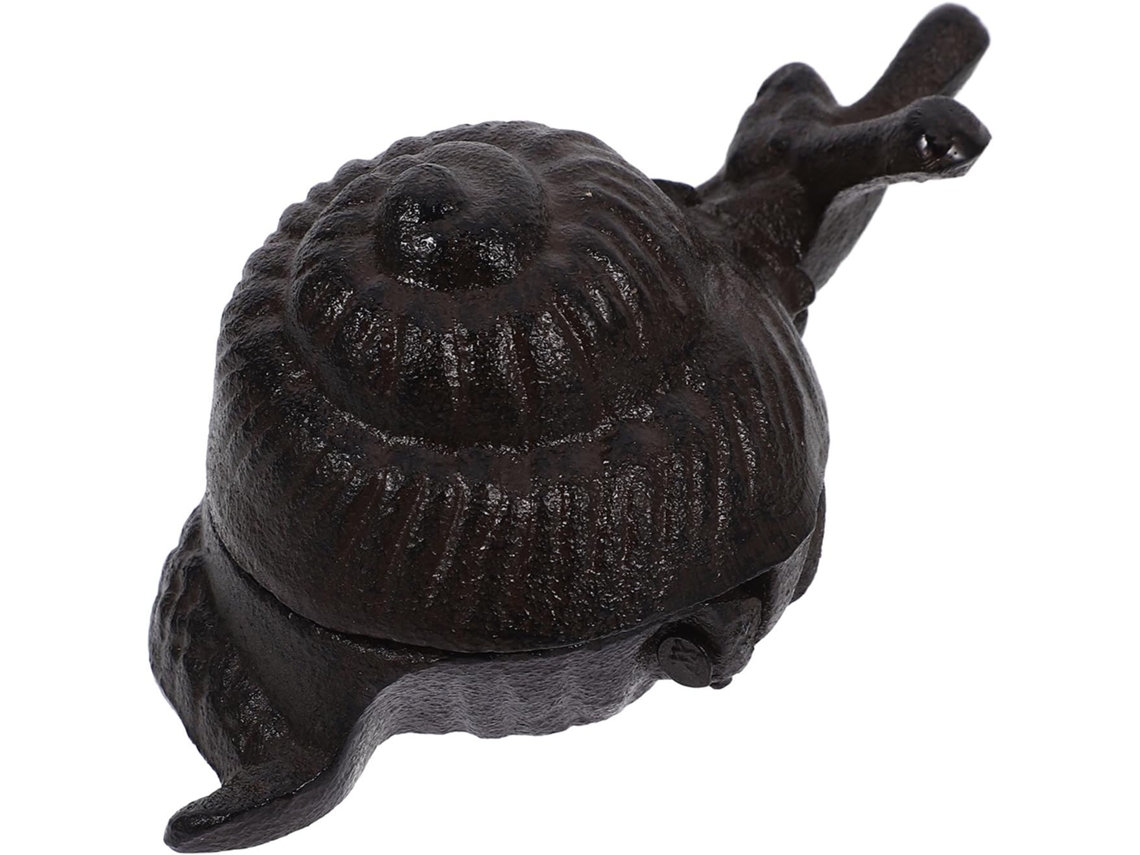 Caixa Chaves Emergência Ferro Preto Formato Caracol Resistente Intempéries Externo Jardins Quintais Às Uso GOKOCO