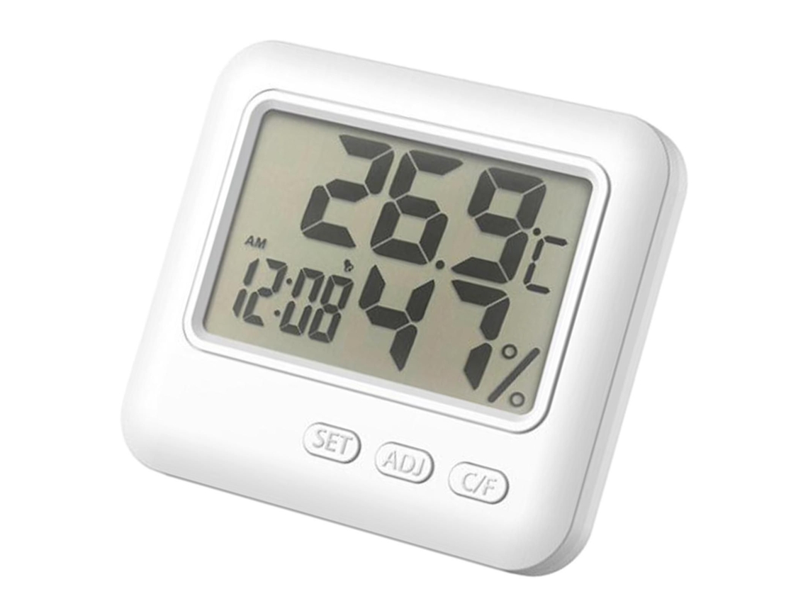 Termômetro E Higrômetro Eletrônicos Versáteis Com Despertador Digital Para Ambientes Internos, Ideal Para Quarto E Casa.
