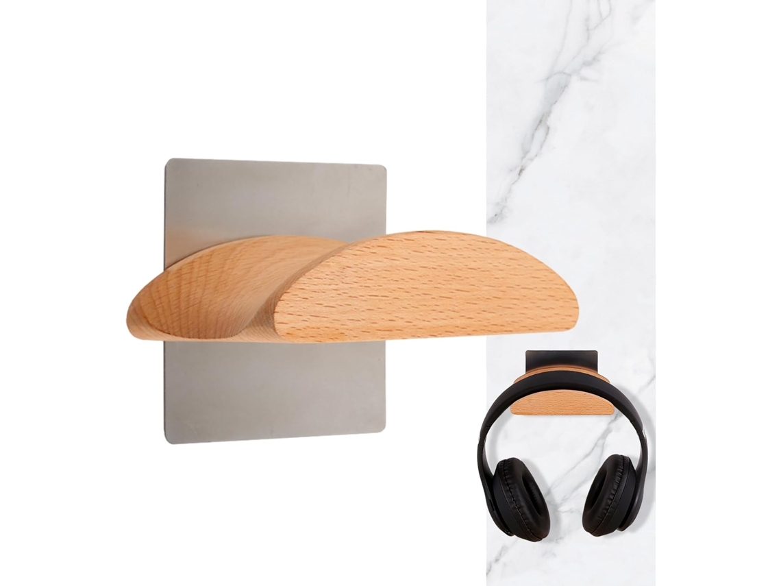 Lurelia Capa Para Headset E Auscultadores, Proteção De Uso Diário, Madeira