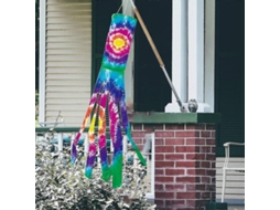 Enfeite De Jardim Ao Ar Livre Bandeira Windsock Secador De Cabelo A