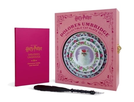 Livro Harry Potter Dolores Umbridge Collectible Cat Plate Set de Donald Lemke (Inglês)