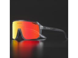 (estilo 12) Óculos De Ciclismo Unissex Uv400, Lentes Pretas De Poliacrilato Tr-90