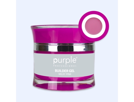 Gel Builder Milky Pink Roxo