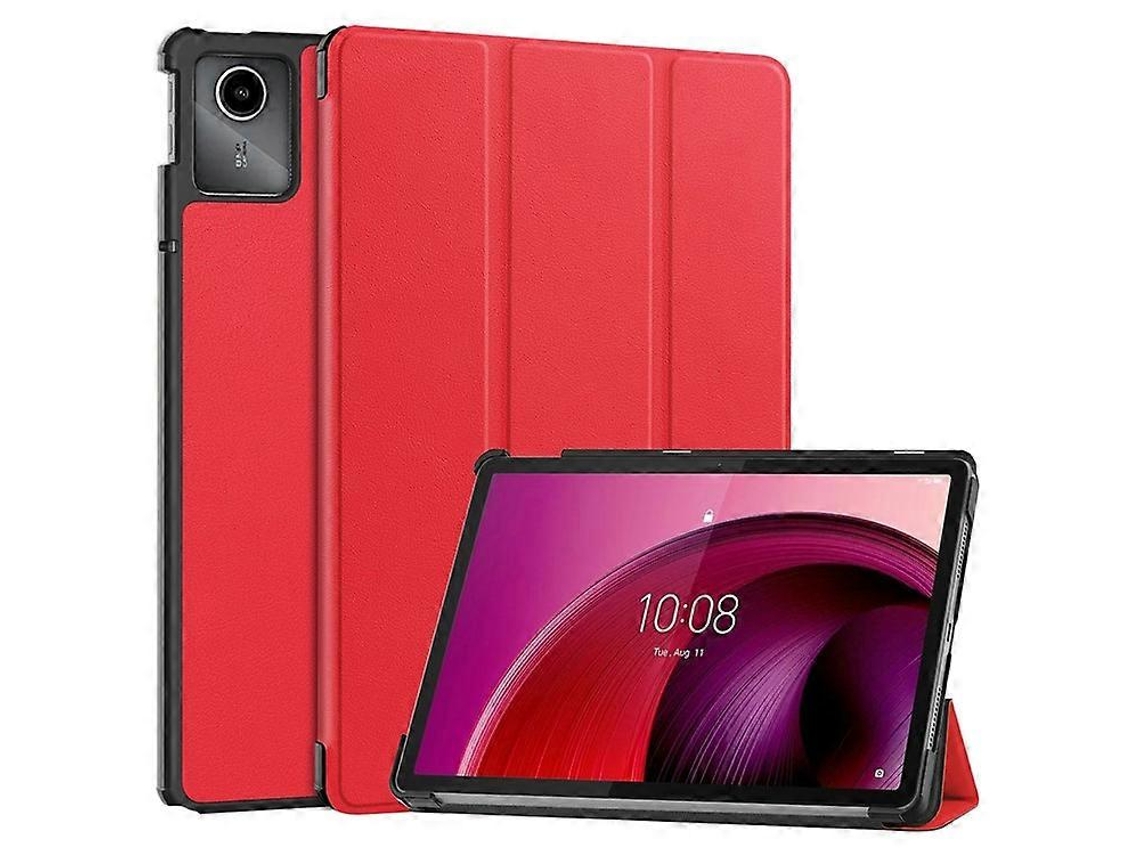 Capa Dobrável Em Couro Pu + Pc Compatível Com Lenovo Tab M11 / Xiaoxin Pad 11 2024.
