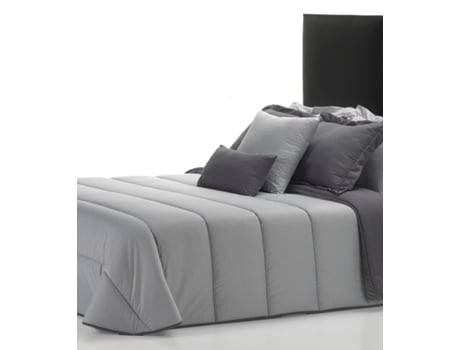 Edredón Nórdico Stripe Gris De Belnou Gris Cama 105