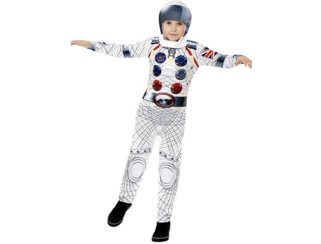 Fato de Menino  Astronauta De Luxo (Tam: 4 a 6 Anos)
