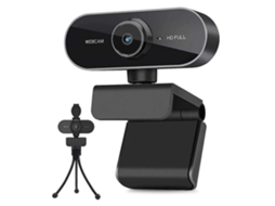 Webcam Com Microfone, Câmera 1080p Para Laptop Pc, Câmera Usb Para Computador Aquaforge