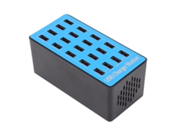 Estação de Carregamento de Hub Usb de 20 Portas Usb 5V 20A 100W 240V