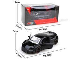 Miniatura de Carro em Metal Fundido, Escala 1/36, Brinquedo Infantil MDUG