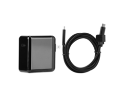 Adaptador De Energia Pd45w Com Material Incombustível E Cabo De Dados Typec Para Typec