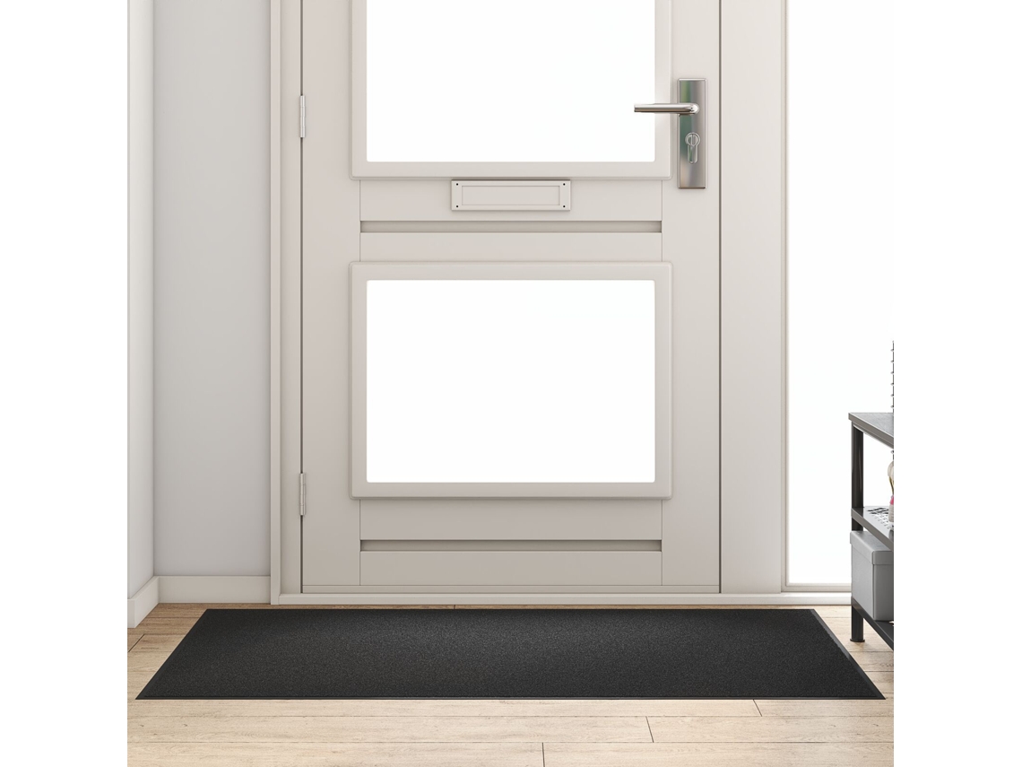 Capacho Retangular Preto 90x150 Cm