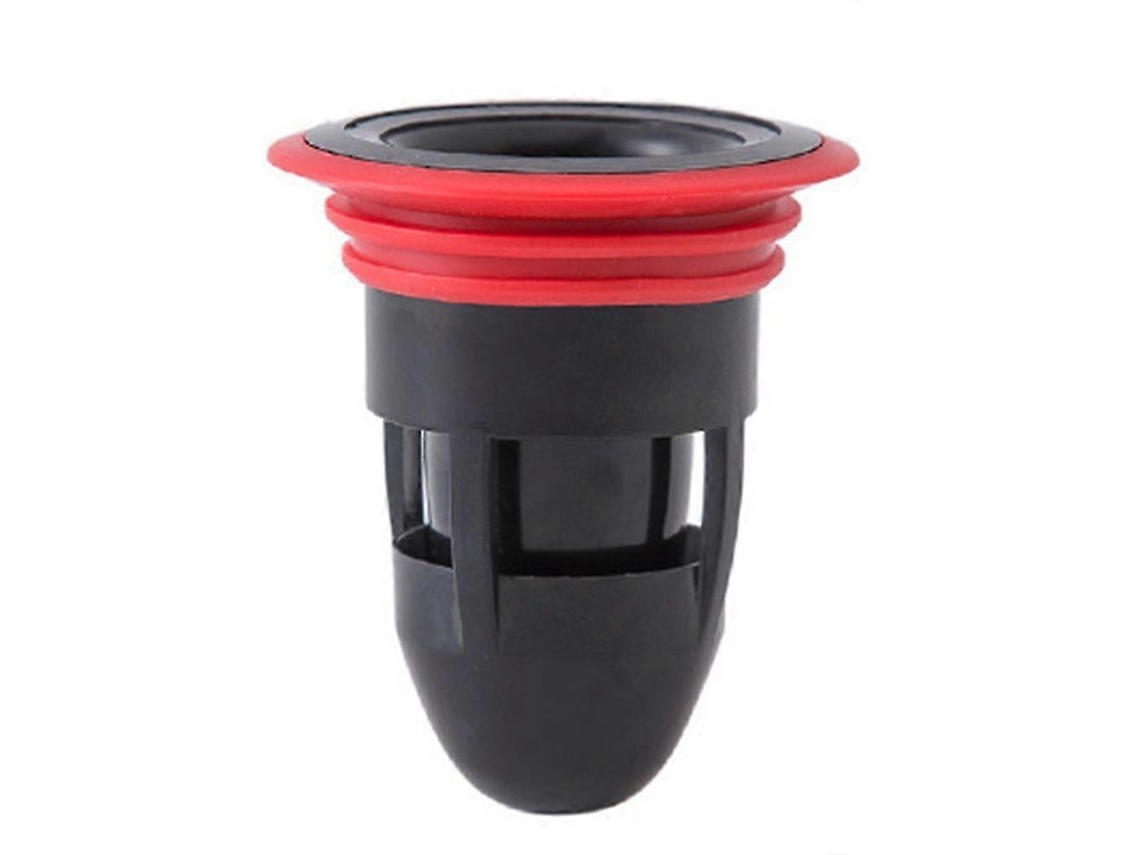 Desagüe de Silicona Anti olor para Baño Cocina Sin Filtro Desagüe de Ducha Caño de Piso 1 Unidad Negro