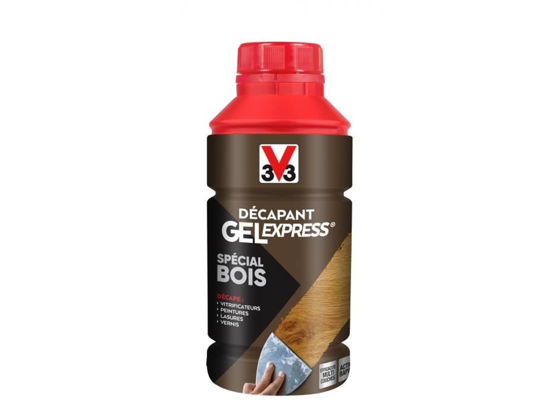 Decapante Para Madeira V33 Gel Expresso 0,5 L Multicamadas Interior