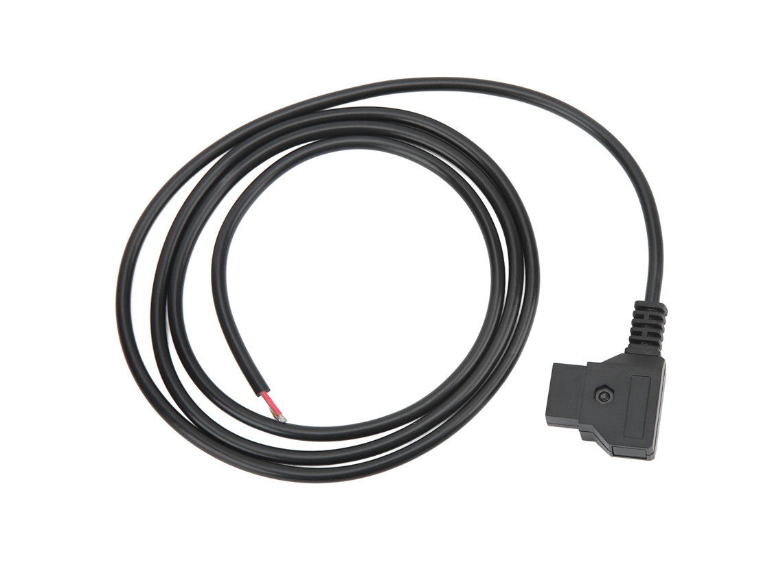 Conector D-Tap de 2 pinos para monitor, cabo de alimentação D-Tap DIY