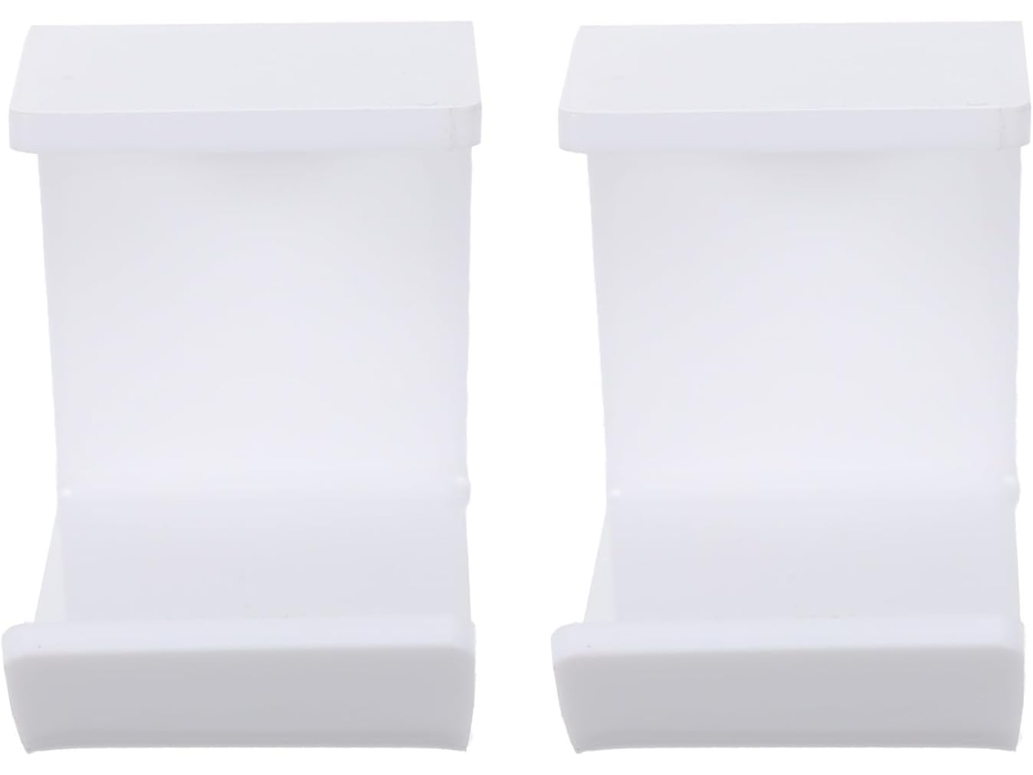 Suporte Adesivo Para Fone De Ouvido Lalafina, Sem Necessidade De Furar, Acrílico Branco, Pacote Com 2 Unidades, Para