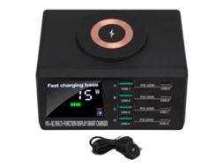 Carregador Sem Fio EOOCOO (110w de Alta Potência, Magnético com Display Digital)