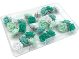 Conjunto de 30 Tachinhas Decorativas Fofas e Genéricas com Este