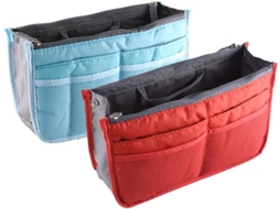 Conjunto de 2 Bolsas para Guardar Objetos Dentro uma Bolsa Ou Mochila BRILVIBERA