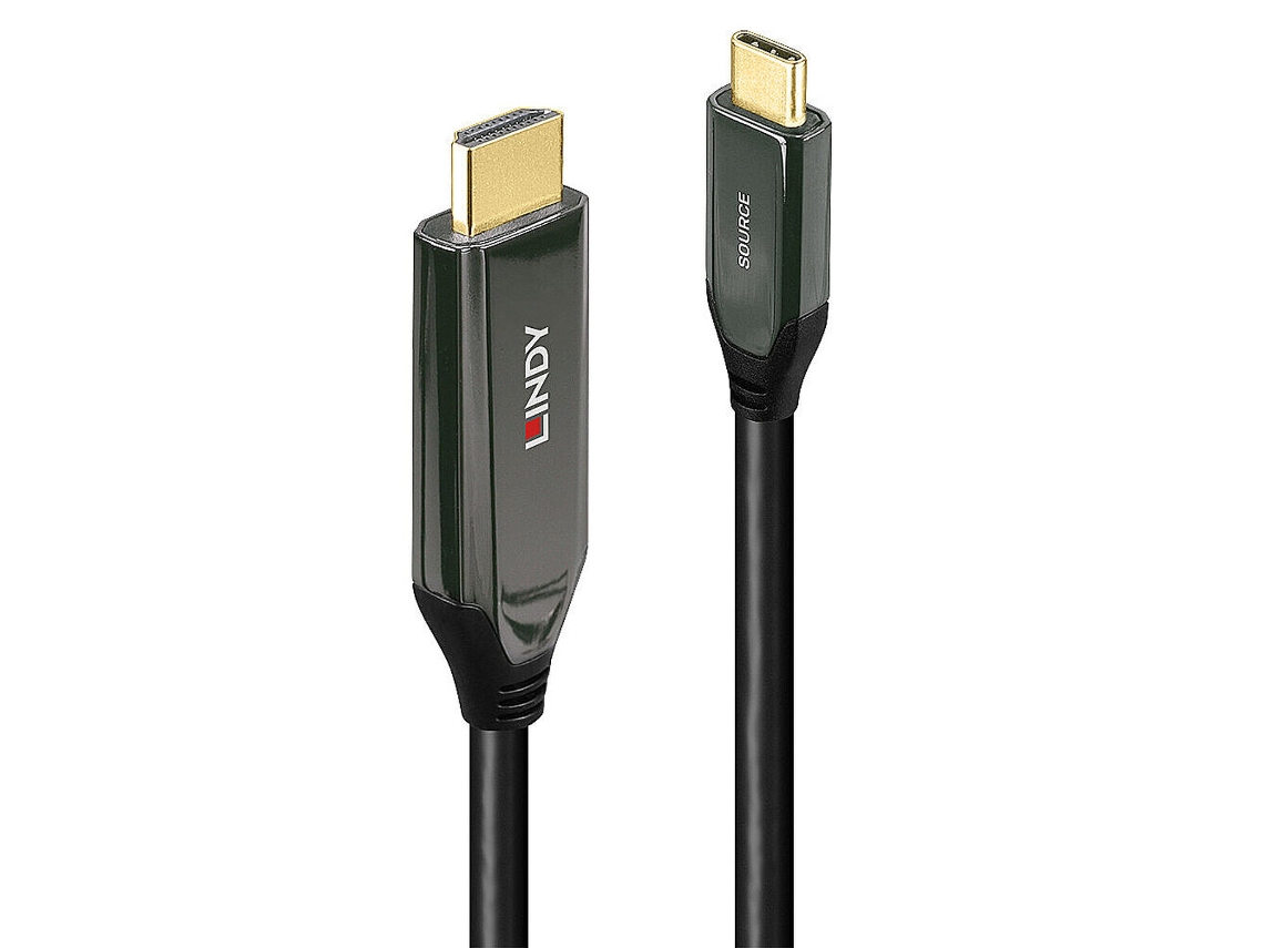 Cabo Usb-C para Hdmi Lindy 43368 2 M Preto