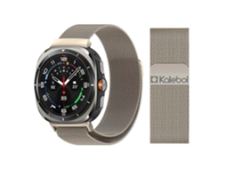 Pulseira Magnética Kalebol Milan Em Aço Inoxidável Para Samsung Galaxy Watch Ultra 47mm / Ultra 2025