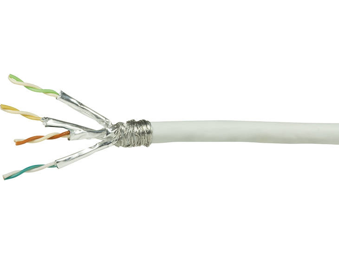 Cabo de Rede LOGILINK (RJ45 - 50 m - Branco)