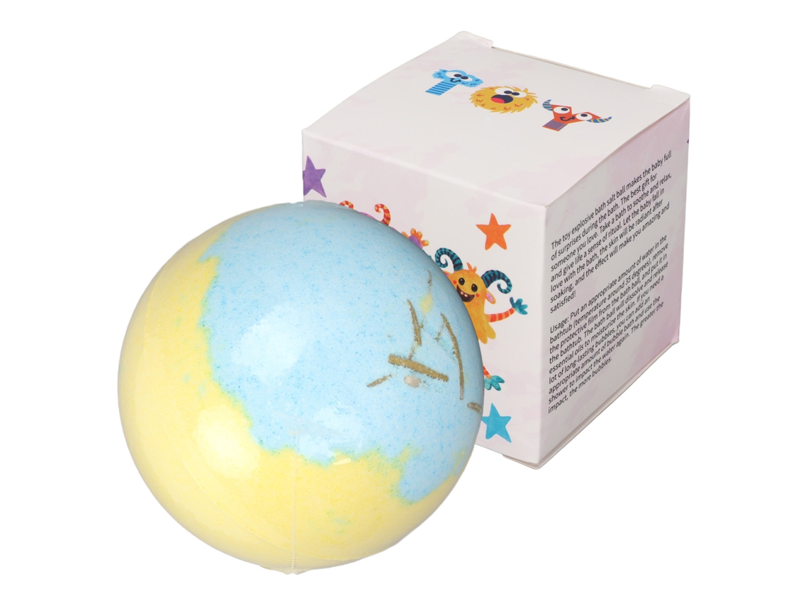 Bolas De Banho Natural Humectante De Ráfia Para Crianças 130g Sunflare