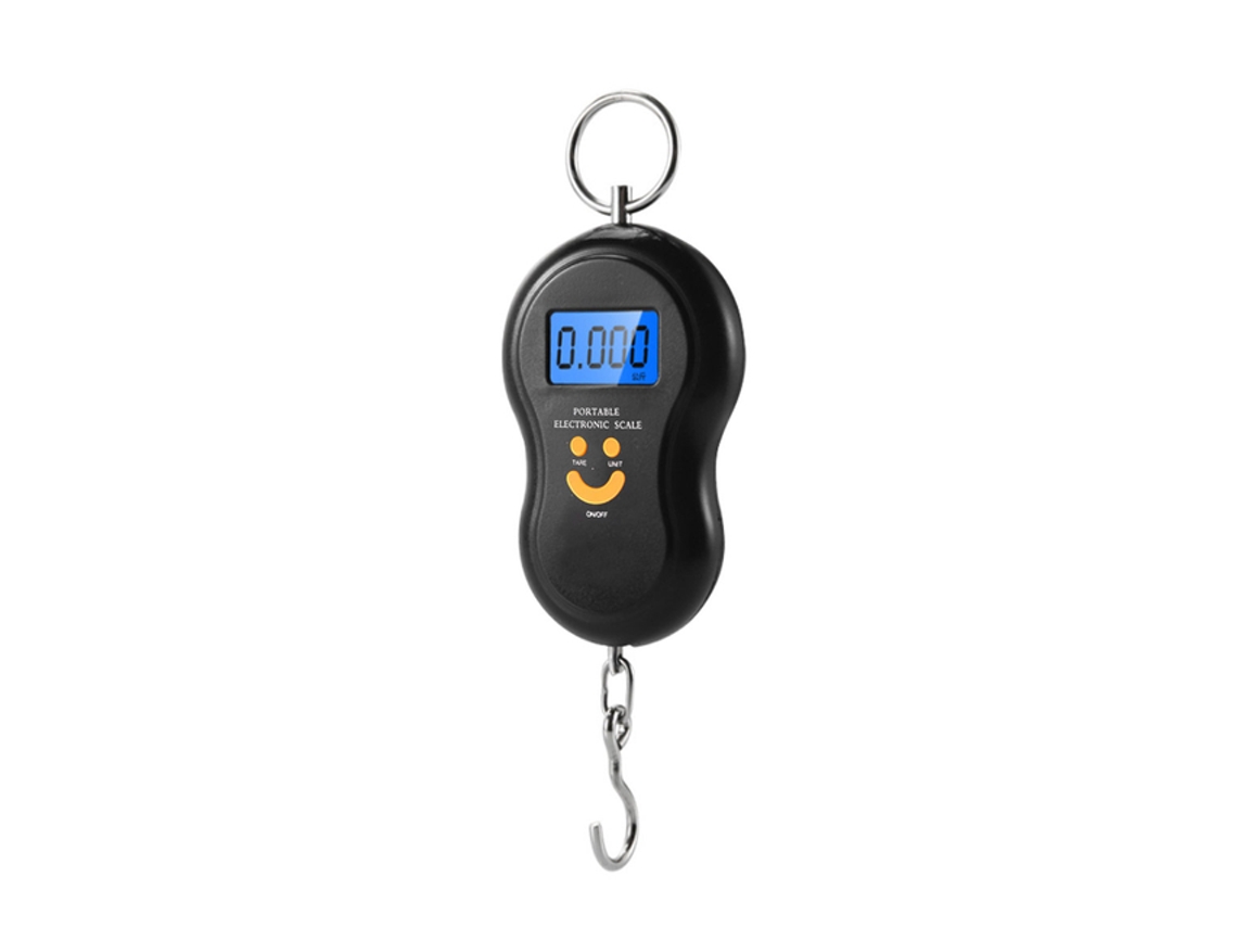 Balança Digital Portátil Lcd Mdug, 110 Lbs/50 Kg, Com Precisão De 0,01 G.