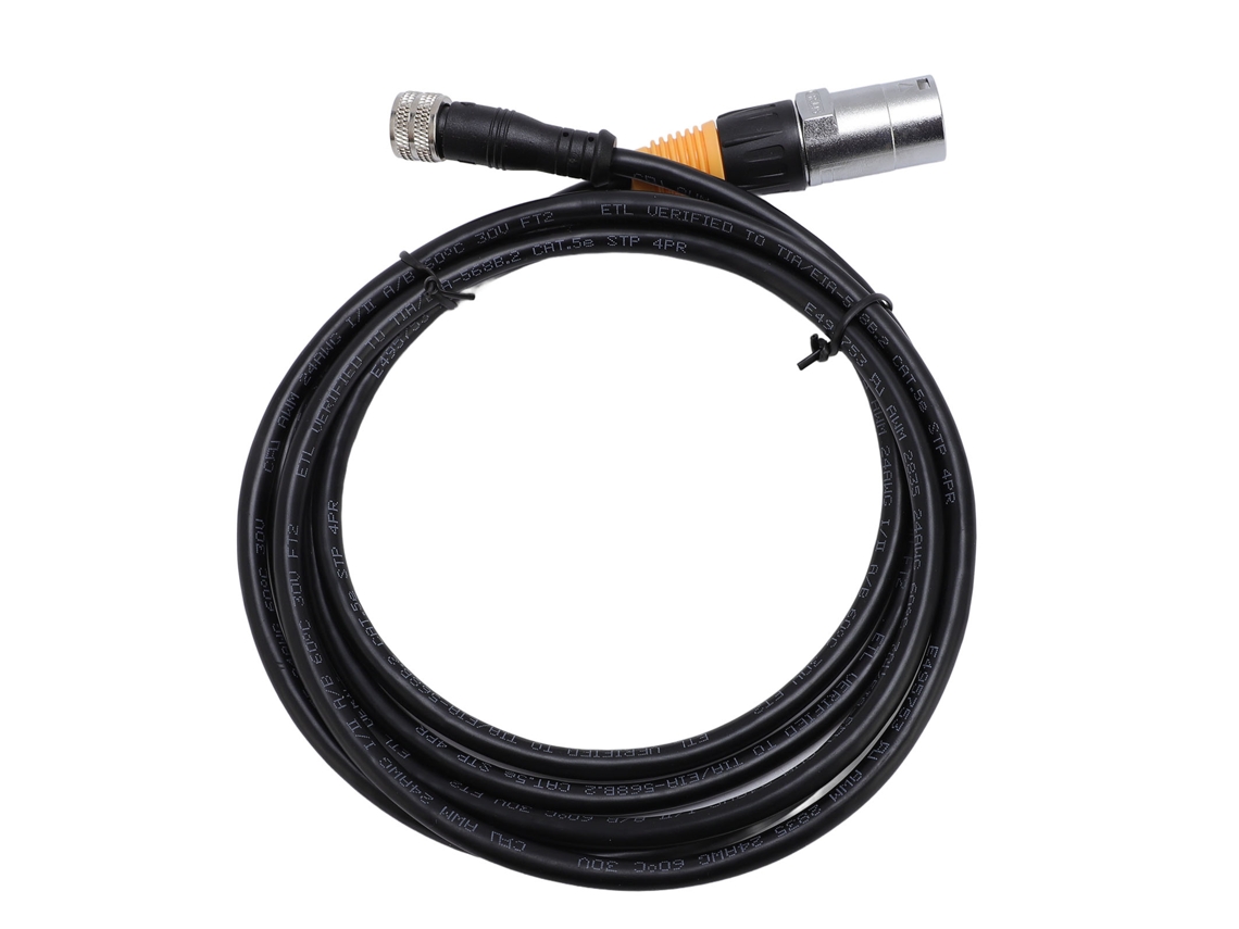 Cabo Ethernet Resistente À Água Indoor Outdoor com Conector Rj45 para M12 5p Fêmea 2m com Marca