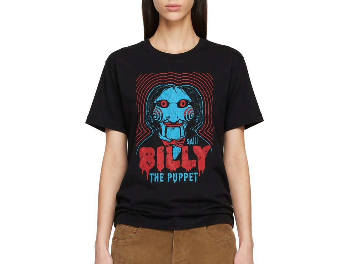 Rockinstone Saw Movie Bad Aura Black Adult T-shirt Size:xxl