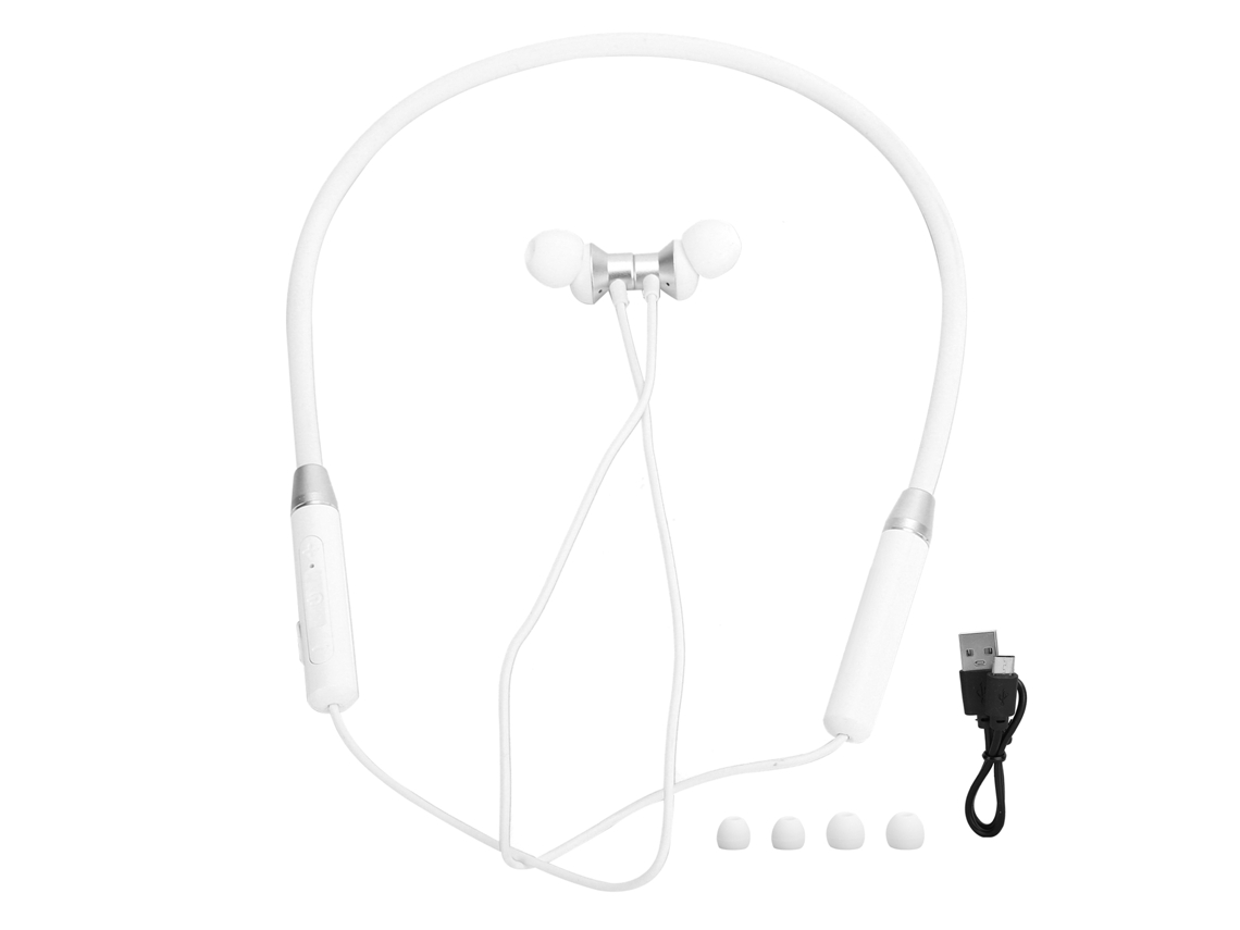 Auriculares inalámbricos Bluetooth 5.0 con micrófono y cancelación de ruido, deportivos IPX5 | S/MARCA