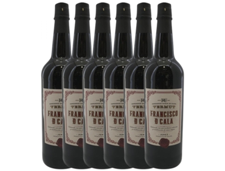 Vermute FRANCISCO DE CALA Francisco De Cala Clásico Xerez (0.75 L - 6 unidades)